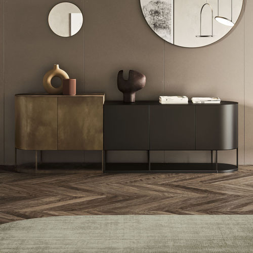 Буфет на высоких ножках - BIKRAM - Ronda Design - современный / из дерева / из металла