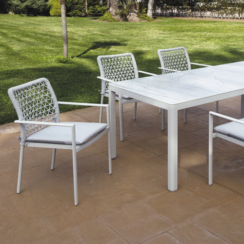 Современный cтул для столовых - VERONA - ARKIMUEBLE - для сада / для террасы / из ткани