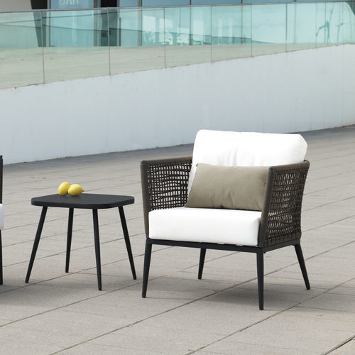 Современное кресло - ROMA - ARKIMUEBLE - из ткани / из алюминия / из веревки