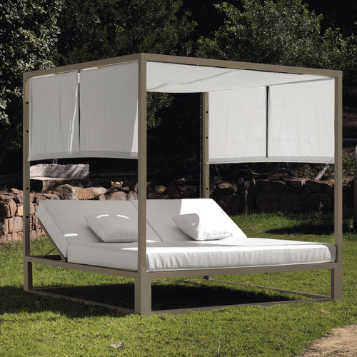 Садовая кровать с балдахином - FARO - ARKIMUEBLE - размер king size / современная / с регулируемым наклоном