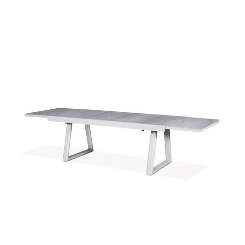 Современный обеденный стол - VERONA - ARKIMUEBLE - из алюминия / с основанием из алюминия / прямоугольный