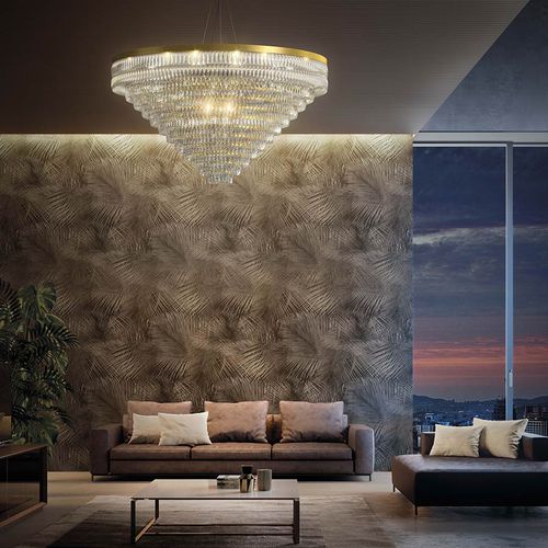 Современная люстра - NIAGARA - Marchetti Illuminazione - из стекла / из бронзы / для профессионального использования