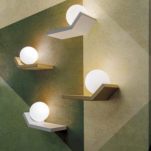Современный настенный светильник - SCIVOLO - Marchetti Illuminazione - для интерьера / из дутого стекла / из металла