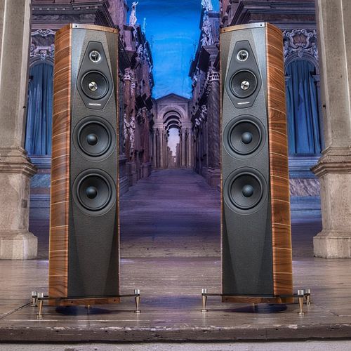 Колонки стойка - OLYMPICA III - Sonus Faber - для домашнего использования / для интерьера / из дерева