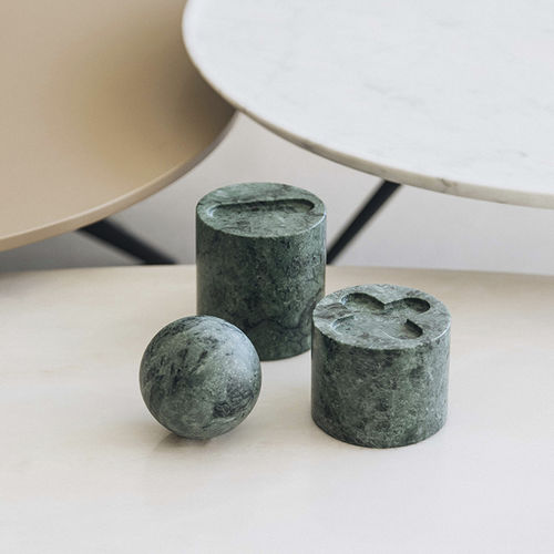 Держатель для книг из мрамора - MATH GREEN GUATEMALA - MAAMI HOME