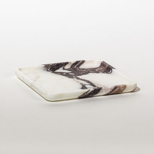 Коробка для карманных вещей - SQUARE PLATE CALACATTA VIOLA - MAAMI HOME