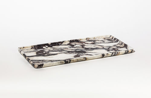 Поднос для обслуживания из мрамора - SQUARE TRAY CALACATTA VIOLA - MAAMI HOME - для гостиничного номера / для ресторана / для гостиницы
