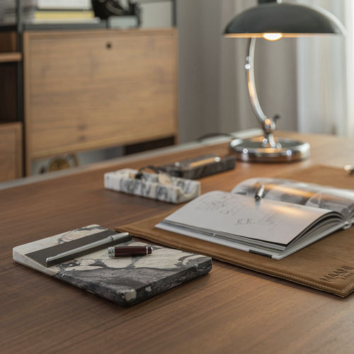 Настольный органайзер из мрамора - COPIC CALACATTA VIOLA - MAAMI HOME