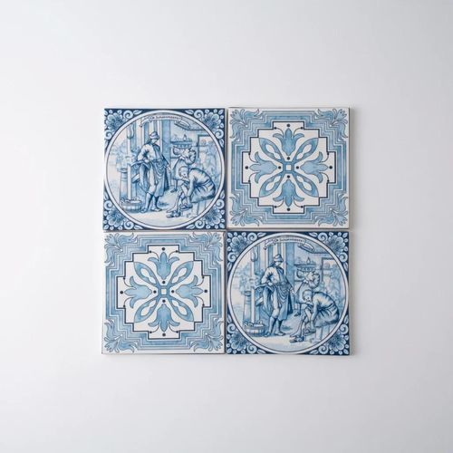 Плитка из керамики - VINTAGE COLLECTION 21 - Karoistanbul - матовая / для интерьера / настенная
