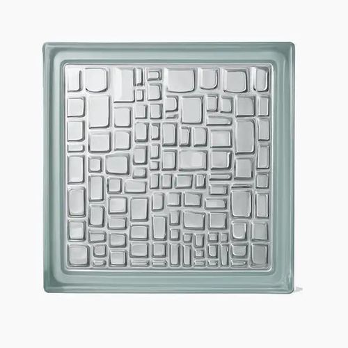 Квадратный стеклоблок - MOSAIC - Karoistanbul - текстурированный / для стены / для перегородок