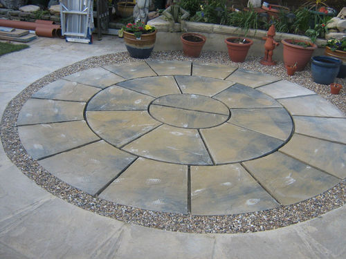Плитка из песчаника - RAJ GREEN - classical natural Stone - очищенная / для наружного применения / напольная
