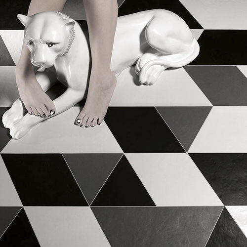 Плитка из керамики - TRIANGLE - Valmori Ceramica Design - полированная / для интерьера / для гостиной