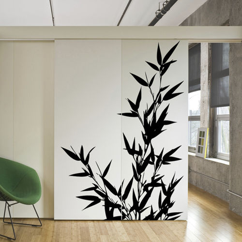 Настенная клейкая этикетка природа - LE BAMBOU ESPIEGLE - Atelier d'Art Osmoze - Design & décoration murale