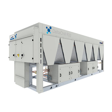 Охладитель с воздушным конденсатором - DELTACHILL™ R32 - Airedale International Air Conditioning - напольный / компактный / естественное охлаждение