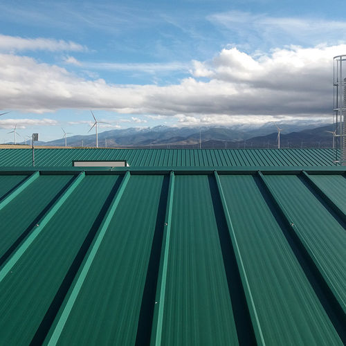 Сэндвич-панель для кровли - AIS AGRO 3G - Panelais - 2 поверхности из оцинкованной стали / прокладка из полиуретана PUR / герметичная