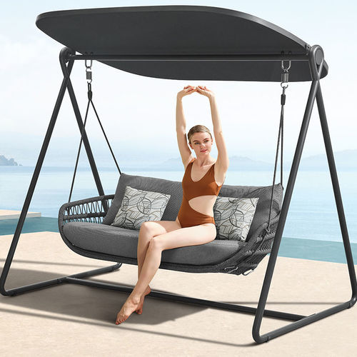 Качель из веревки - VASCA - Higold - из Sunbrella® / из металла / 2 места