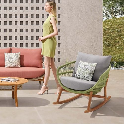 Современное кресло - VASCA - Higold - из Sunbrella® / из алюминия / из веревки