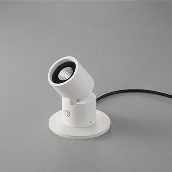 Напольный точечный светильник - CAPRI - DLS - LED / круглый / из алюминия