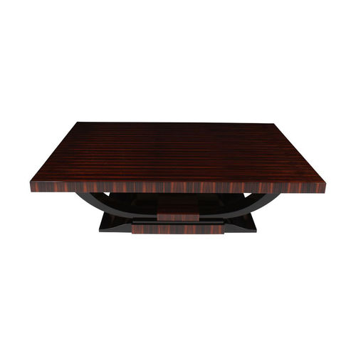 Журнальный столик ар-деко - CT024 - Cygal Art Deco GmbH & Co. KG - из макассарского эбена / из блестящей полированной древесины / с основанеим из древесины из эбенового дерева