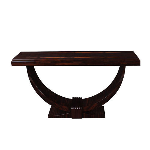 Стол-консоль ар-деко - KS007 - Cygal Art Deco GmbH & Co. KG - из зирикота / с основанием из древесины / прямоугольный
