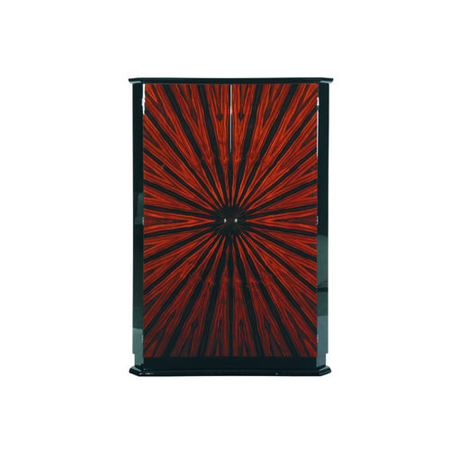 Шкаф для одежды ар-деко - SA003 - Cygal Art Deco GmbH & Co. KG - из блестящей лакированной древесины / из клена / из макассарского эбена