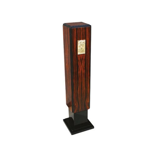 Пьедестал ар-деко - SE001 - Cygal Art Deco GmbH & Co. KG - из латуни / из макассарского эбена