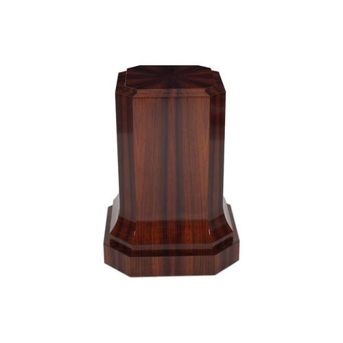 Пьедестал ар-деко - SE003 - Cygal Art Deco GmbH & Co. KG - из макассарского эбена / из блестящей лакированной древесины