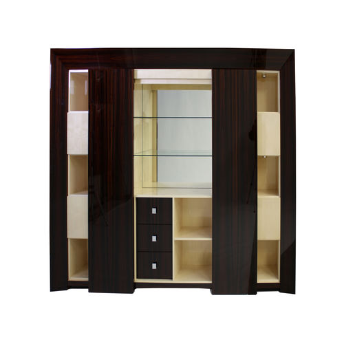 Выставочный стенд-витрина для продуктов питания - SA004 - Cygal Art Deco GmbH & Co. KG - настенный / из клена / из блестящей лакированной древесины