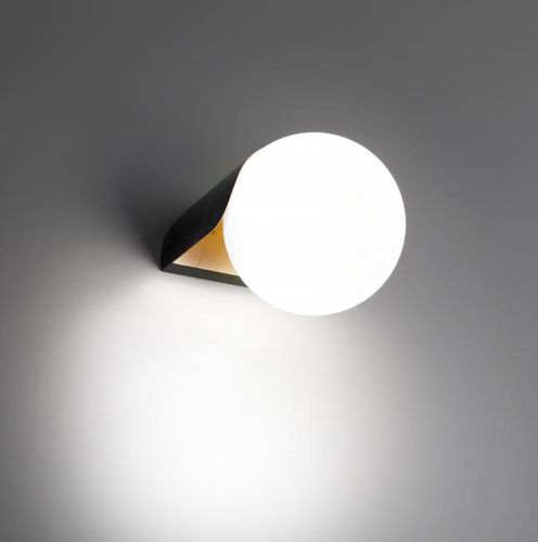 Настенный светильник минималистский дизайн - GUAZZA - selène illuminazione - для интерьера / из стекла / круглый