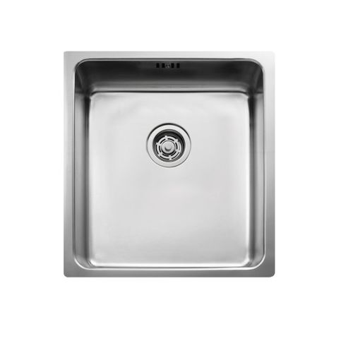 Кухонная раковина 1 чаша - FRAME : FR340 - Intra Teka - без сушки / из нержавеющей стали / встраиваемая снизу