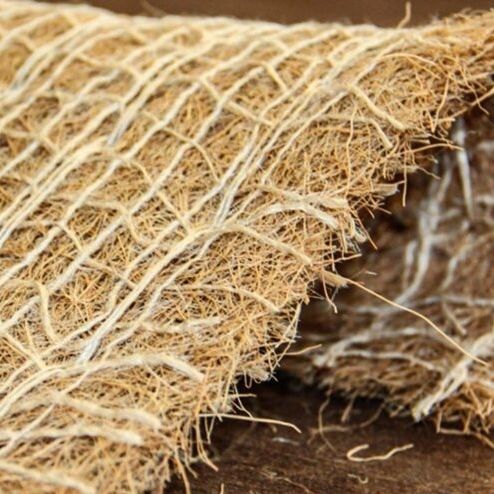 Биоразлагаемый противоэрозийный мат - SECUMAT® GREEN COCO M - NAUE - из джута