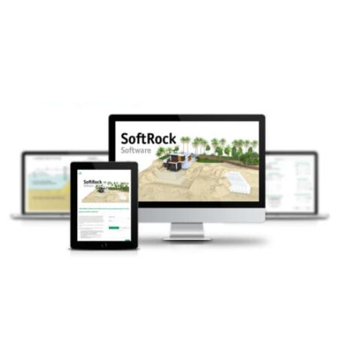 Программное обеспечение для разработки - SOFTROCK  - NAUE - для геотехнических расчетов / для бетонной конструкции