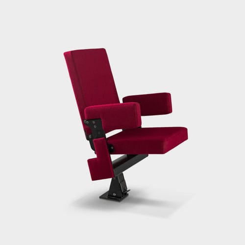 Современное кресло для аудитории - Livio - Jezet Seating - из огнестойкой ткани / из бука / из окрашенного металла