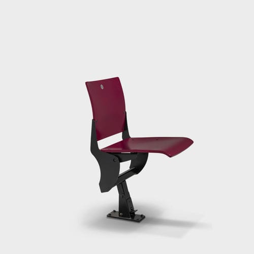 Современный стул для аудитории - Polar - Jezet Seating - для интерьера / из дерева / с основанием из окрашенного металла