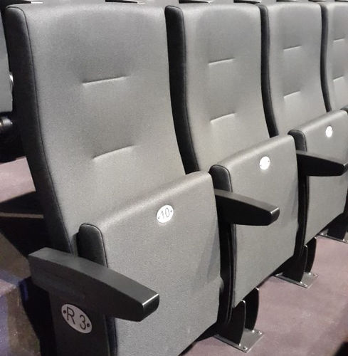 Современный стул для аудитории - Torso - Jezet Seating - для интерьера / из огнестойкой ткани / с основанием из окрашенного металла