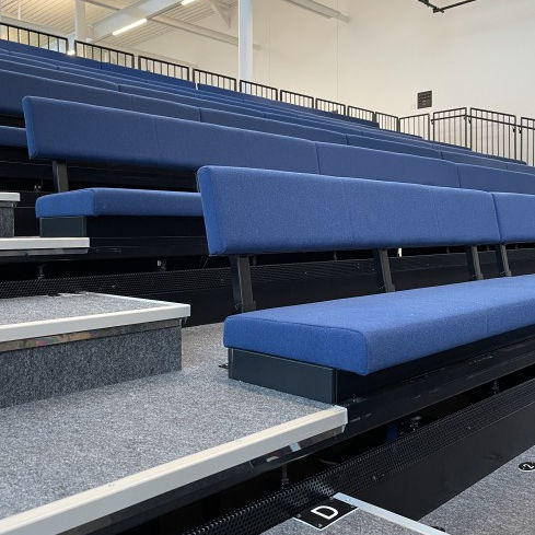 Современный стул для аудитории - BENCHES - Jezet Seating - для интерьера / из огнестойкой ткани / для профессионального использования