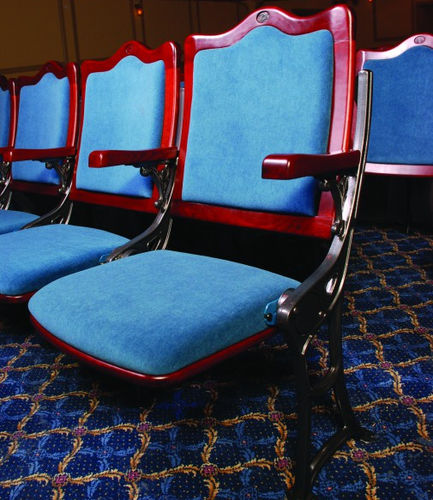 Современный стул для аудитории - Acanthus - Jezet Seating - для интерьера / из огнестойкой ткани / из бука