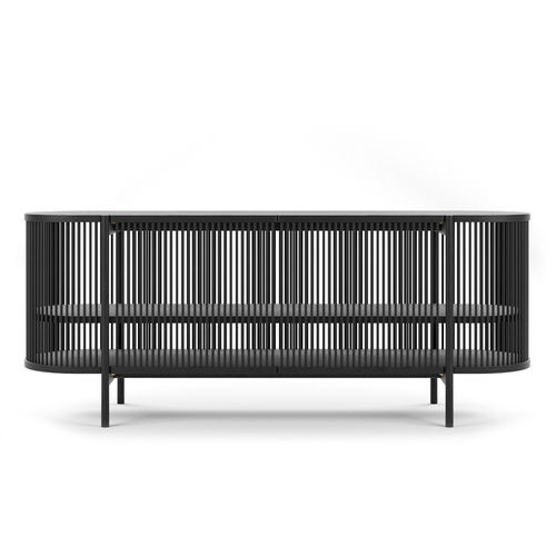 Современный буфет - BASTONE: WITH DOORS - Poiat | Furniture - из дуба / из цельной древесины / из матовой лакированной древесины
