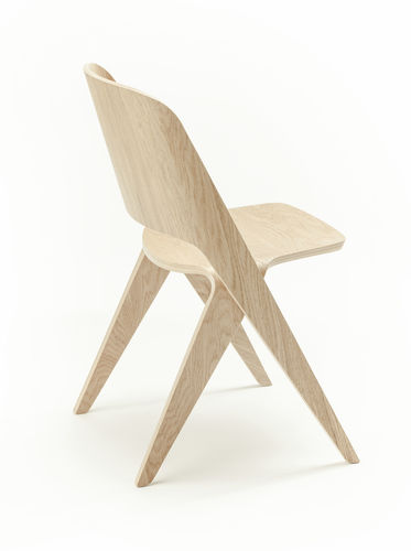 Современный cтул для столовых - LAVITTA - OAK - Poiat | Furniture - для интерьера / из дуба / из формованной фанеры