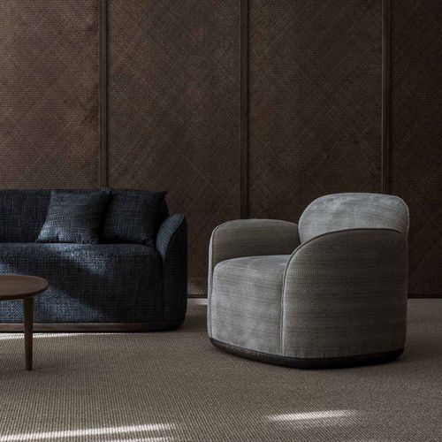 Современный диван - Unio - Poiat | Furniture - из ткани / со съемной подушкой / с подлокотниками