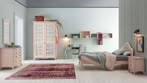 Детская комната из дерева - ROMANTIC ROOM 2 - Callesella - для девочек