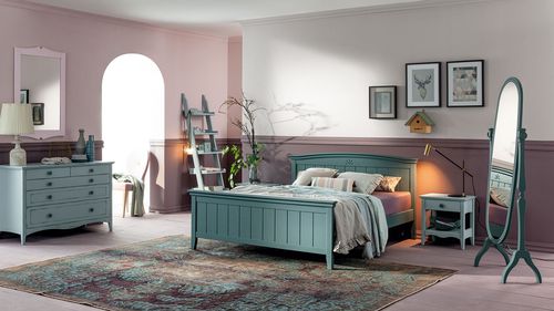 Детская комната из дерева - ROMANTIC ROOM 6 - Callesella - для девочек