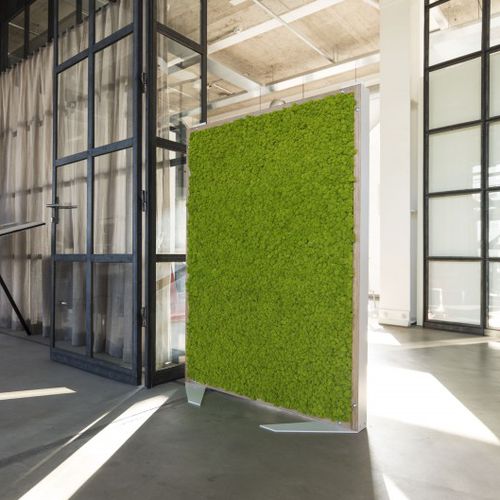 "зеленая стена" из модульных панелей - VARIOGREEN - FlowerArt GmbH - мох / для интерьера / акустическая