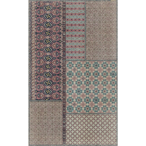 Современный ковер - INCA – INC4 - BEIJA FLOR - лоскутное изделие / виниловый / из шерсти