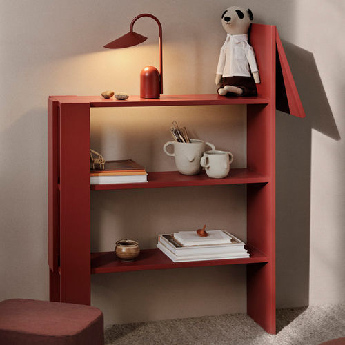 Современный книжный шкаф - Horse - Ferm Living - из древесного волокна / по индивидуальному заказу / для детей