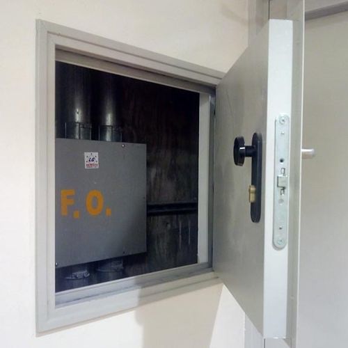 Смотровой люк для перегородки - SHAFT  - Asturmadi - прямоугольный / круглый / из гальванизированной стали