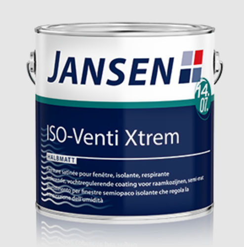 Декоративная краска - ISO-VENTI XTREM - jansen - адгезионная / для отделки / внутренняя
