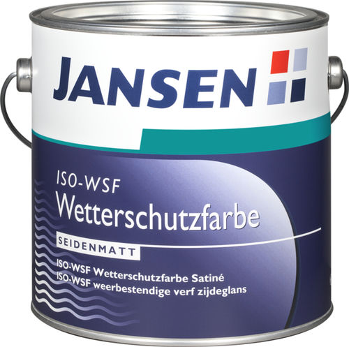Защитная краска - ISO-WSF - jansen - для отделки / для настила / для наружного применения