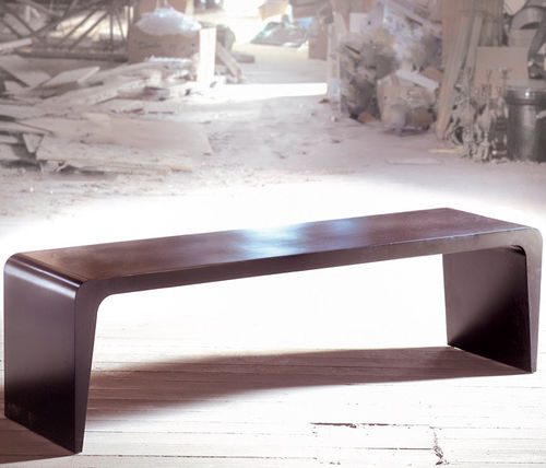 Современная скамейка - AMEZA - R&J Luxe Furniture - из алюминия