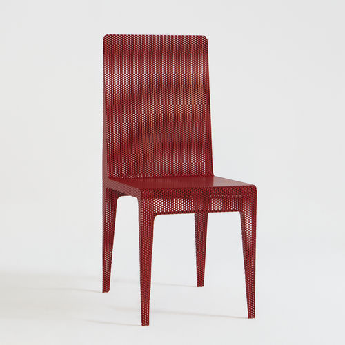 Современный cтул - VENTO - R&J Luxe Furniture - для интерьера / из перфорированного листа / для бытового использования